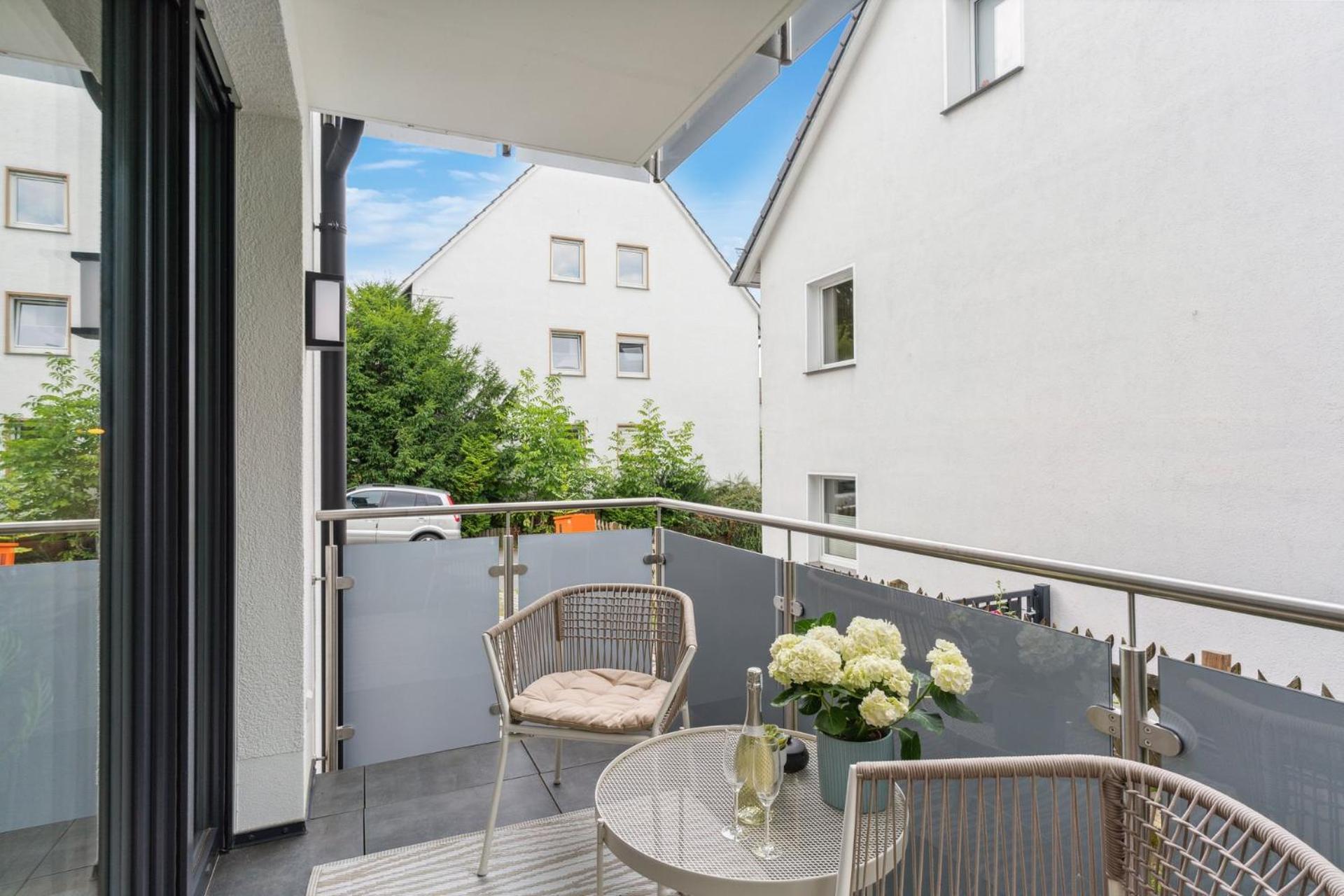 Deluxe Apartment In Bielefeld City Mit Parkplatz Und Balkon 외부 사진